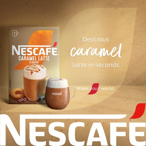 Nescafe Frothy Caramel Latte Sachets