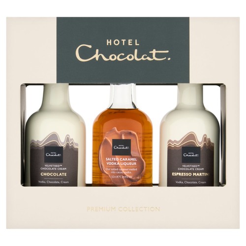 Hotel Chocolat Premium Liqueur Collection Gift Set 3 x 50ml