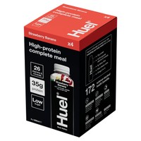Huel Black Edition Strawberry Banana High-Protein Complete Meal 4x500ml