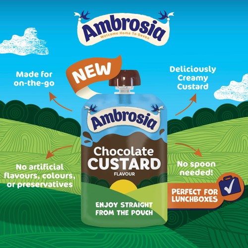 Ambrosia Chocolate Custard 100G