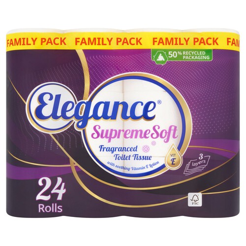 Elegance Supreme Soft Frangranced Toilet Tissue