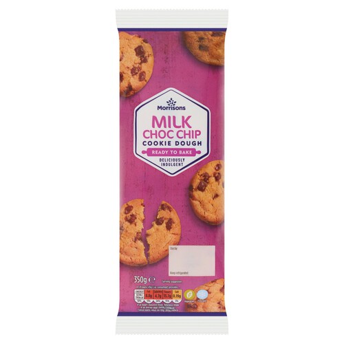 Morrisons Milk Choc Chip Cookie Dough