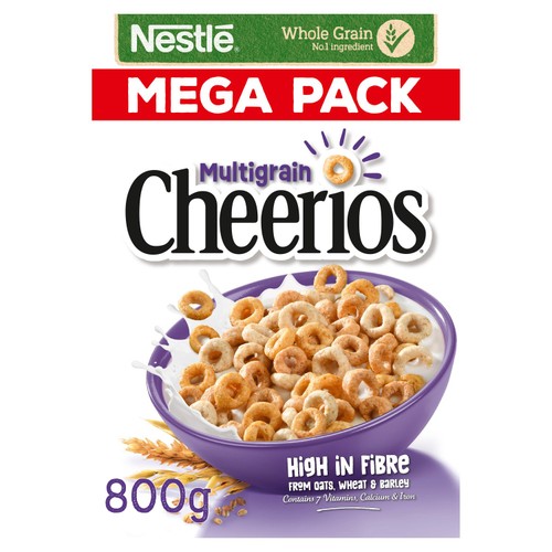 Nestle Cheerios Multigrain Cereal 800g