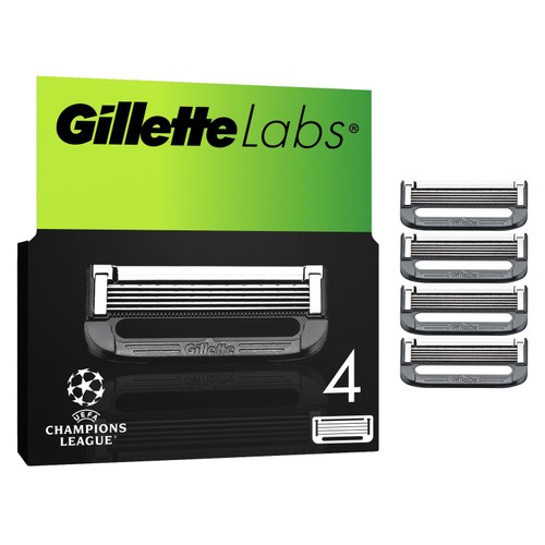 GilletteLabs UEFA Champions League Special Edition Blades x4