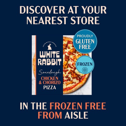 White Rabbit Chicken & Chorizo 10" Romana Pizza 380g
