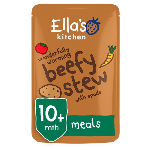 Ella's Kitchen Beef Stew with Potatoes Baby Food Pouch 10+ Months