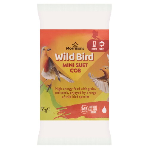 Morrisons Wild Bird Suet Cob