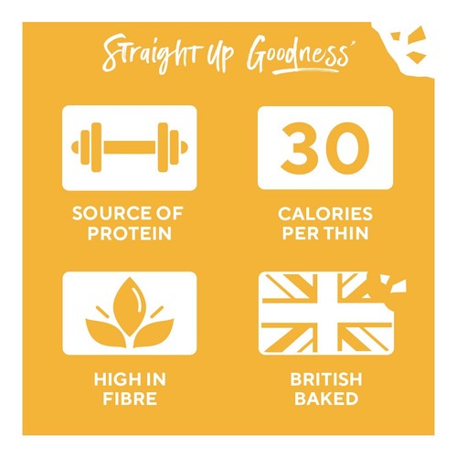 Ryvita Thins Three Cheese Flatbread Crackers