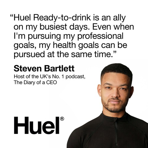 Huel Strawberries & Cream Flavour Ready-To-Drink Complete Meal