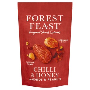 Forest Feast Serrano Chilli Honey Peanuts & Almonds