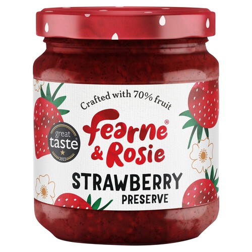 Fearne & Rosie Reduced Sugar Strawberry Jam 