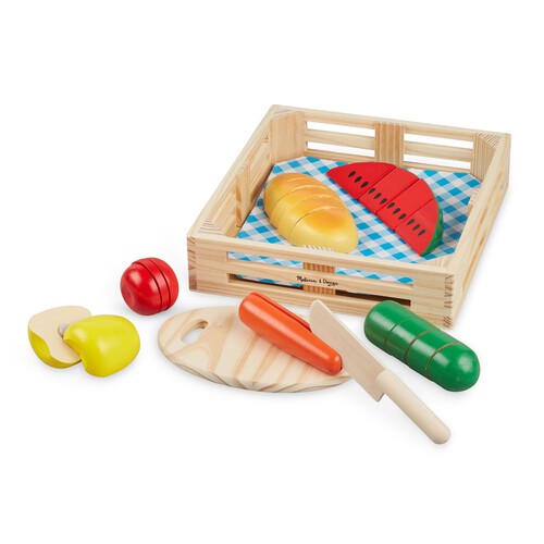 Melissa & Doug Wooden Play Food 22 Pieces