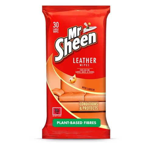Mr Sheen Leather Wipes