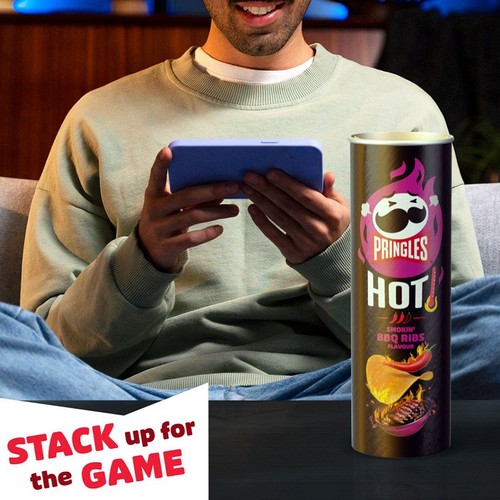 Pringles Hot Smoky BBQ Ribs