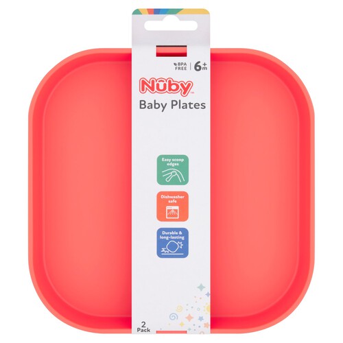 Nuby Baby And Toddler Plates