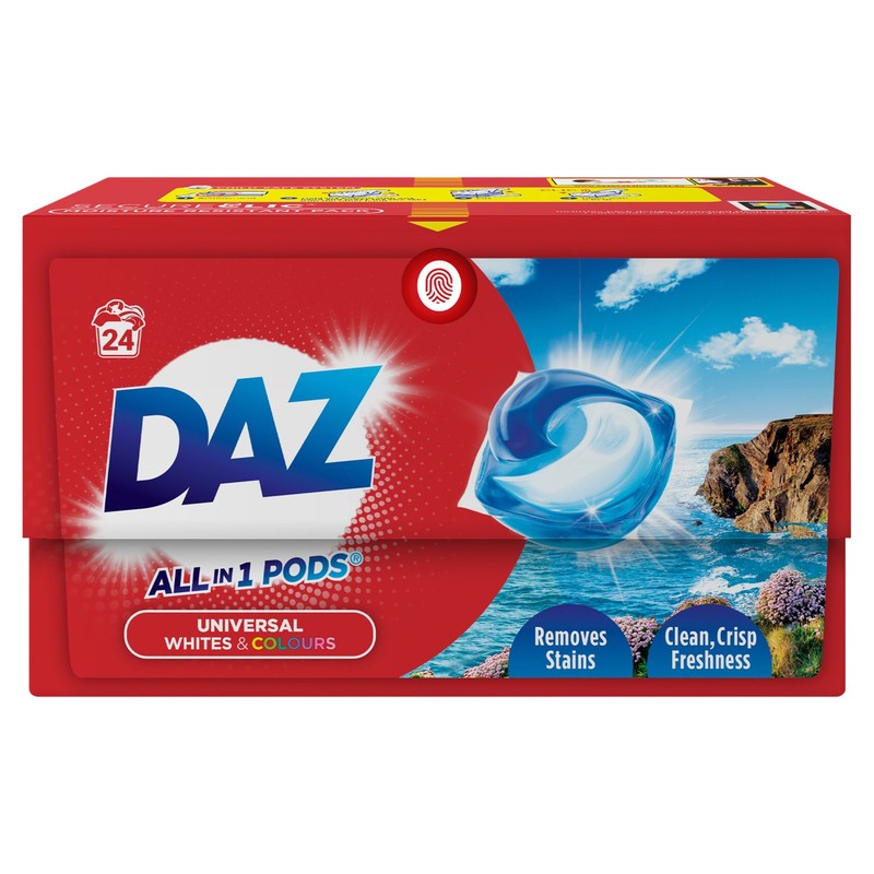All Daaz Daz All-In-1 Washing Capsules - Morrisons Online Groceries & Offers