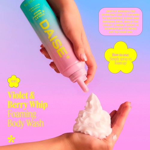 Daise Foaming Body Wash Bloom 