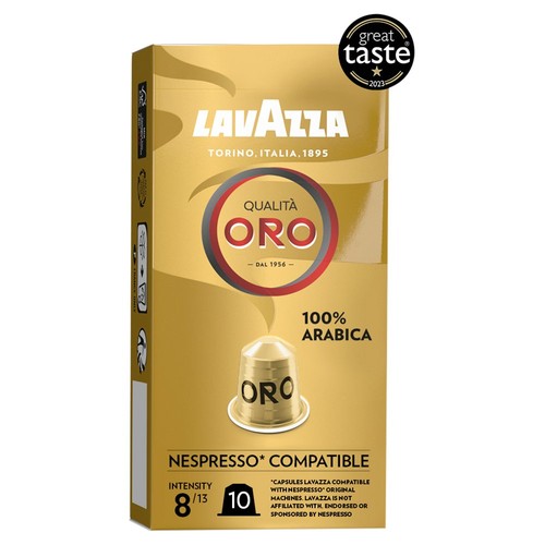 Lavazza Qualita Oro Nespresso Compatible Capsules x 10
