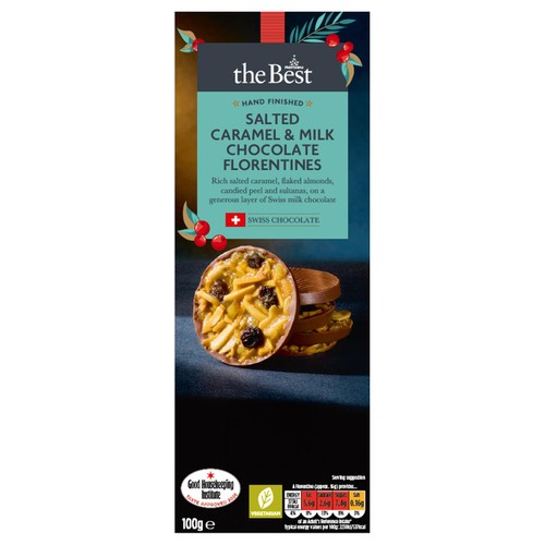 Morrisons The Best Salted Caramel Florentines 100g