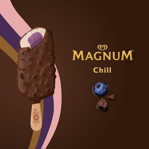 Magnum Chill Blueberry Cookie Vegan Ice Cream Sticks