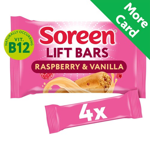 Soreen Lift Bars Raspberry & Vanilla