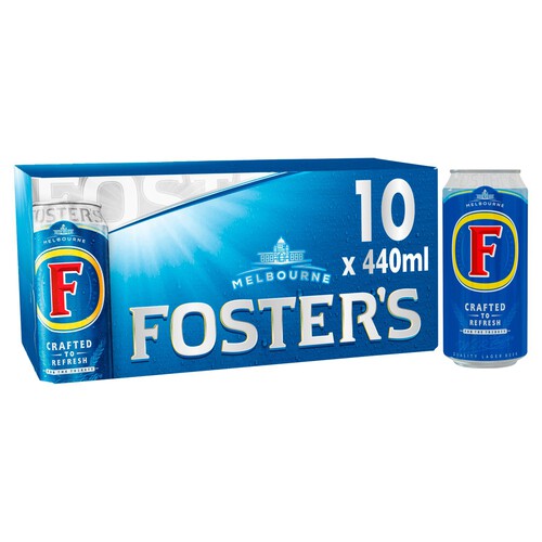 Fosters Lager Cans