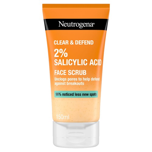 Neutrogena Clear & Defend Facial Scrub 150ml