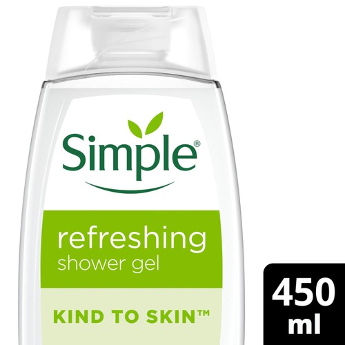 Simple Shower Gel Refreshing  450ml