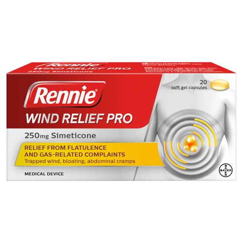 Rennie Wind Relief Pro 20 Pack