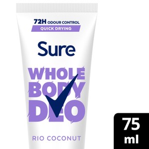 Sure Women Rio Coconut 72H Whole Body Deodorant Cream