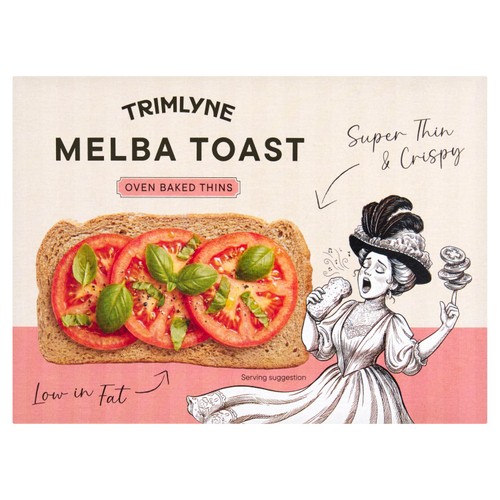 Trimlyne Melba Toast Thins 100g