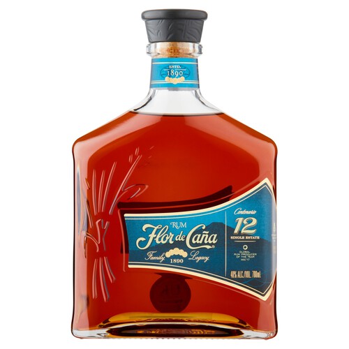 Ron Flor De Cana Centenario Single Estate Rum 12 Slow Aged 