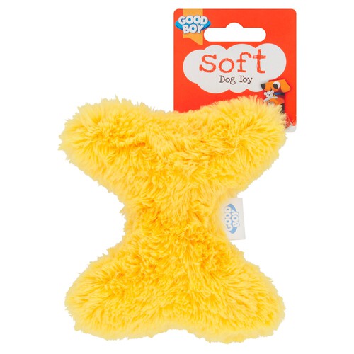 Good Boy Fluffy Bone Dog Toy