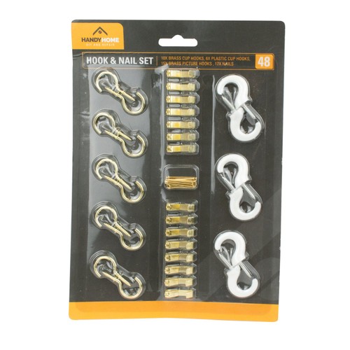 Handy Homes DIY & Repair Hook & Nail Set