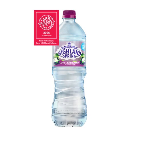 Highland Spring Sugar Free Apple & Blackcurrant Still Water