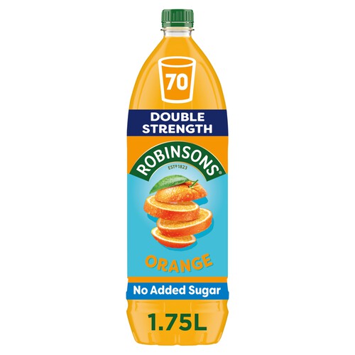 Robinsons Double Strength Orange No Added Sugar Squash