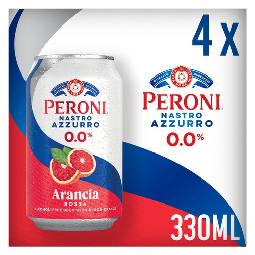 Peroni Nastro Azzurro Arancia 4 x 330ml