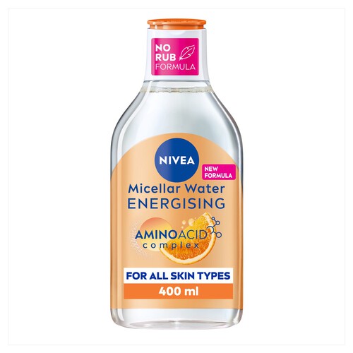 NIVEA Energy Micellar Water Make-Up Remover with Vitamin C