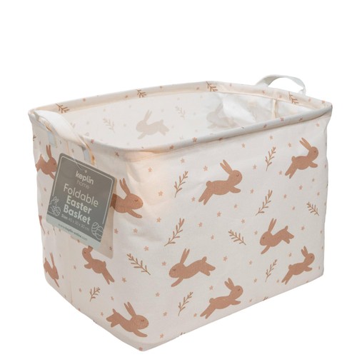 Foldable Easter Fabric Storage Basket
