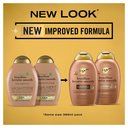 Ogx Brazilian Keratin Smooth Shampoo 