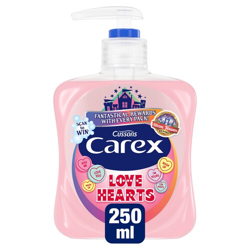 Carex Fun Edition Love Heart Liquid Soap