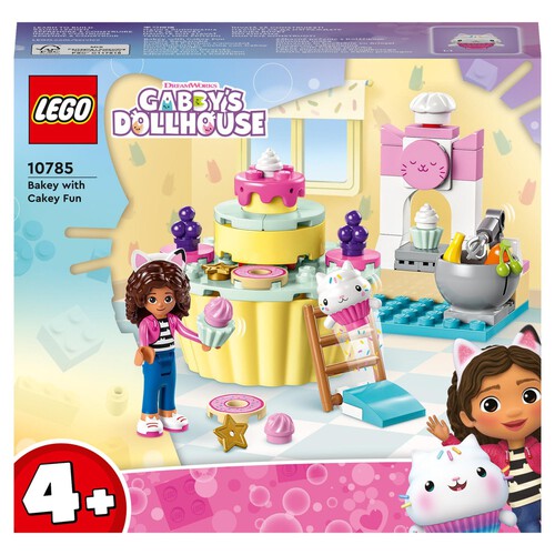 Lego Gabby's Dollhouse Bakery With Cakey Fun