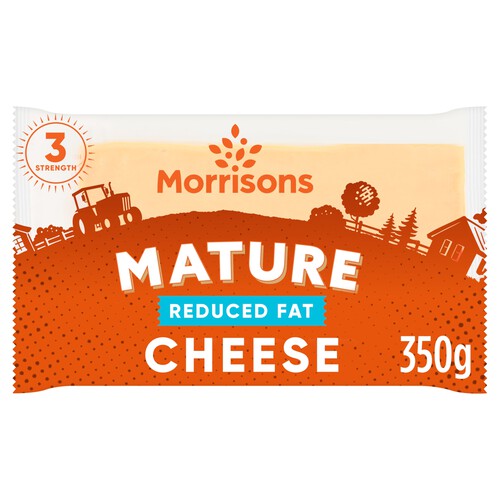 Morrisons 30% Lighter Mature Cheddar Cheese