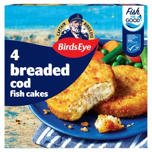 Birds Eye Breaded Cod Fish Cakes
