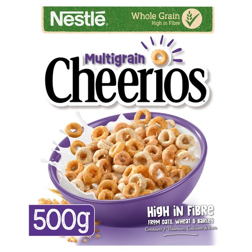 Nestle Cheerios Multigrain Cereal 500g