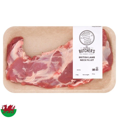 Morrisons Welsh Lamb Neck Fillet 220g