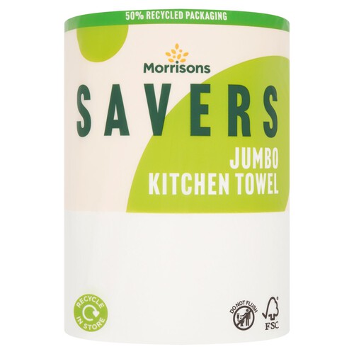 Morrisons Savers Jumbo Kitchen Towel Roll