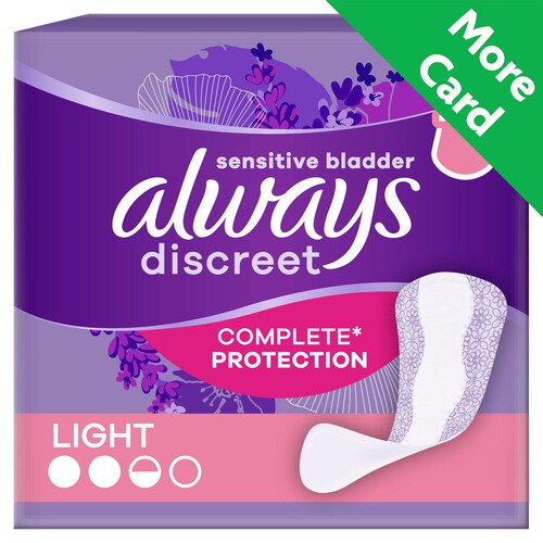 Always Discreet Liner Light