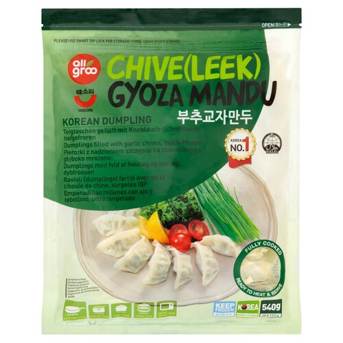 Allgroo Chive (Leek) Gyoza Mandu