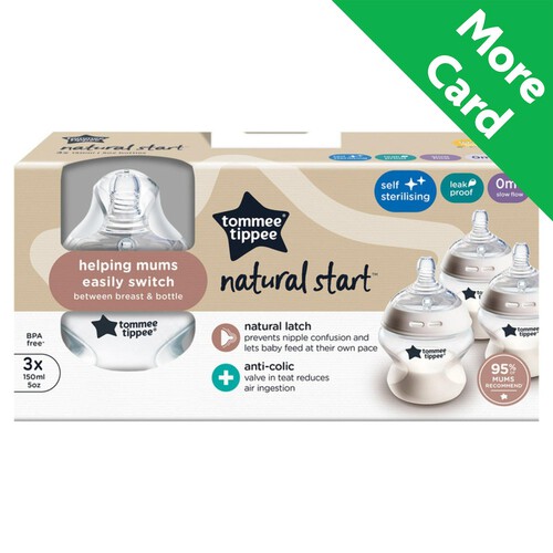 Tommee Tippee Closer To Nature Baby Bottles Months